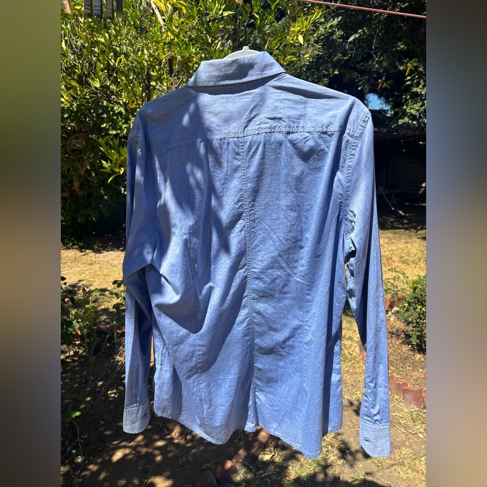 G-Star Light Blue Casual Shirt - Picture 9 of 14